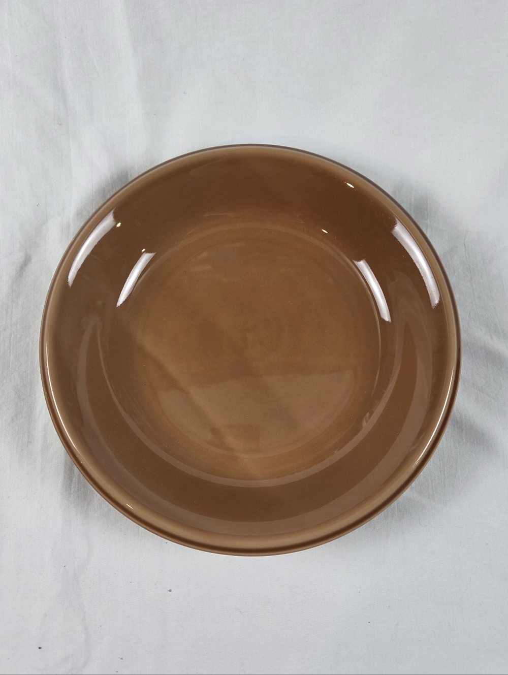 Mid-Century Lidded Ceramic Apple 10.5" Pie Dish Made in Japan - Picture 4 of 8